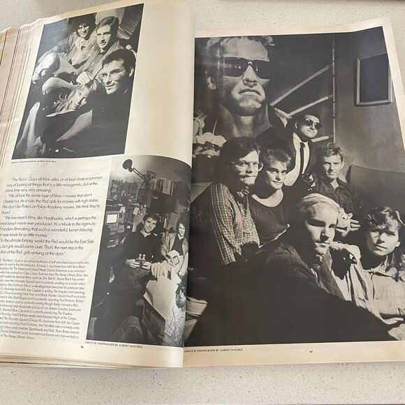 ANDY WARHOL'S INTERVIEW Mag JULY 1987 ‘HIP SPECIAL' PEE WEE HERMAN 234 PGES RAD - Picture 14 of 14